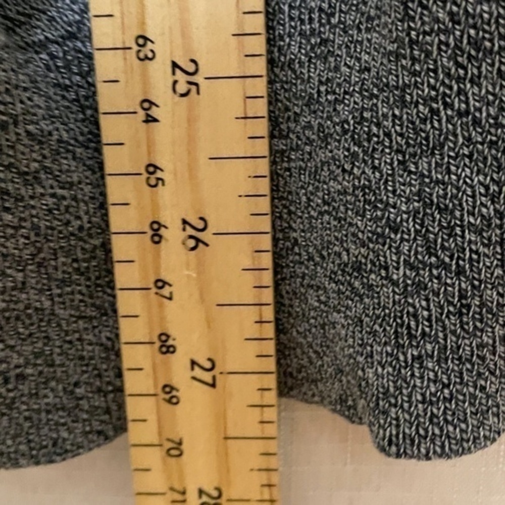 Banana Republic Mens Sweater Luxury Blend V-Neck Silk Grey Heathered Size XL - Picture 7 of 10